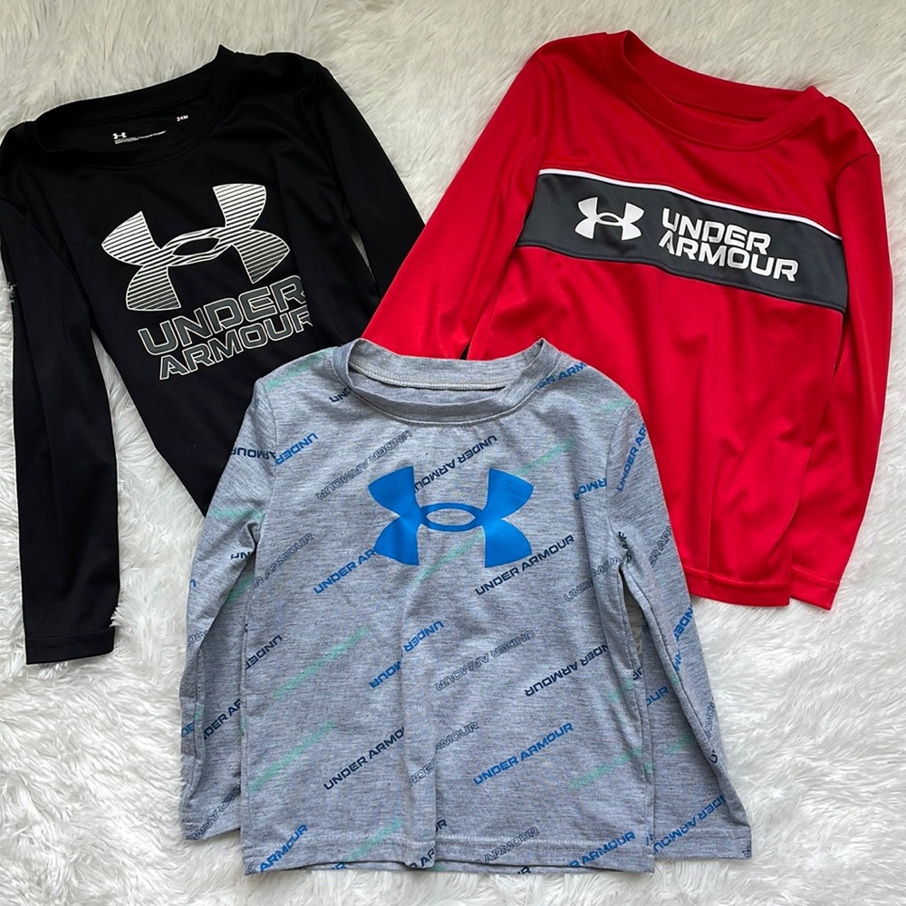 Toddler Under Armour Long Sleeves